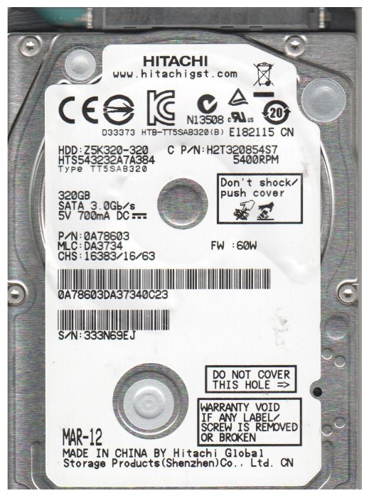 Жесткий диск HGST HUC156045CS4201 450Gb 15000 SAS 2,5" HDD HUC156045CS4201 - фото 37907