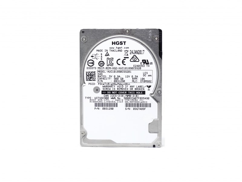 Жесткий диск HGST HUC101890CSS201 900Gb 10520 SAS 2,5" HDD HUC101890CSS201 - фото 37943