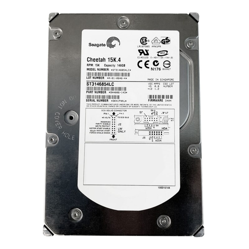 Жесткий диск Seagate 9X4006 146,8Gb U320SCSI 3.5" HDD 9X4006 - фото 39886