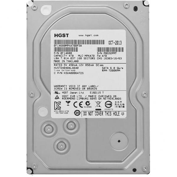 Жесткий диск Hitachi 0B26927 4Tb 7200 SAS 3,5" HDD 0B26927 - фото 40250