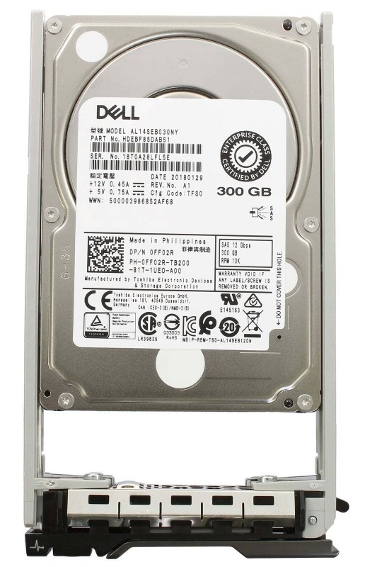 Жесткий диск Toshiba AL14SEB030NY 300Gb 10500 SAS 2,5" HDD AL14SEB030NY - фото 40481