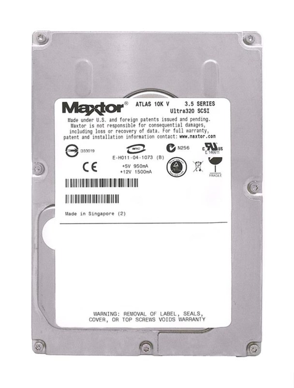 Жесткий диск Maxtor 8J073L0 73,4Gb U320SCSI 3.5" HDD 8J073L0 - фото 40543