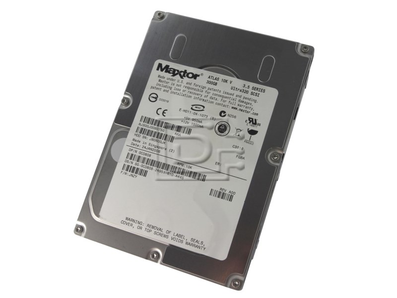 Жесткий диск Maxtor 8J300J0 300Gb U320SCSI 3.5" HDD 8J300J0 - фото 40549