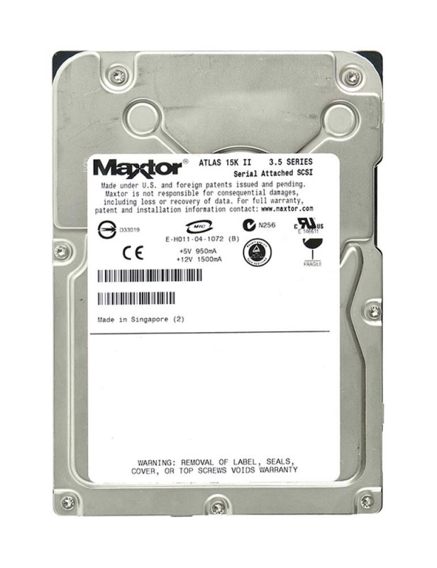 Жесткий диск Maxtor 8E147S0 147Gb 15000 SAS 3,5" HDD 8E147S0 - фото 40584