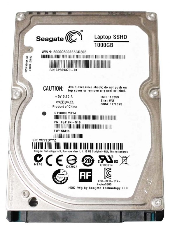 Жесткий диск HGST 1EJ164 1Tb 7200 SATAII 2,5" HDD 1EJ164 - фото 40692