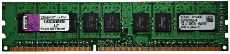 Оперативная память Kingston KVR1333D3E9S/4G DDRIII 4Gb KVR1333D3E9S/4G - фото 41629