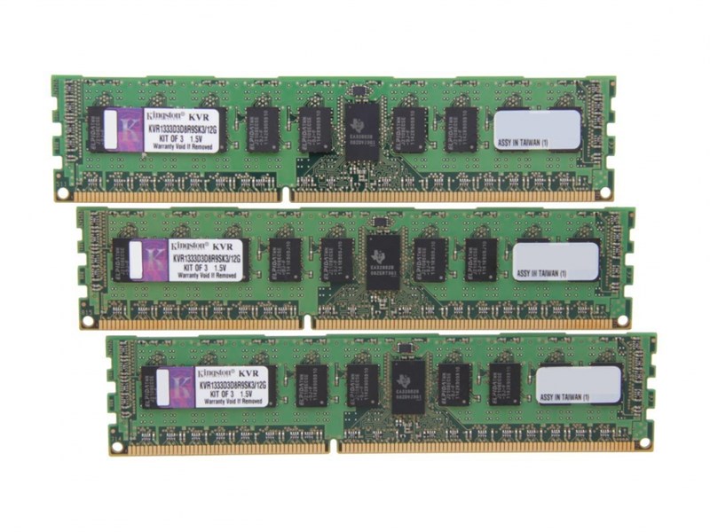 Оперативная память Kingston KVR1333D3D8R9SK3/12GI DDRIII 12Gb KVR1333D3D8R9SK3/12GI - фото 41647