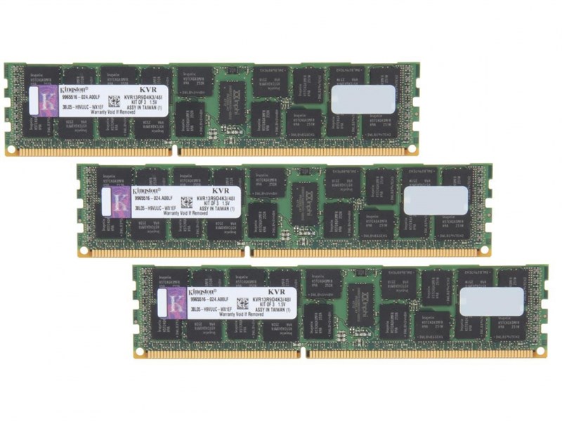 Оперативная память Kingston KVR13R9D4K3/48I DDRIII 48Gb KVR13R9D4K3/48I - фото 42412