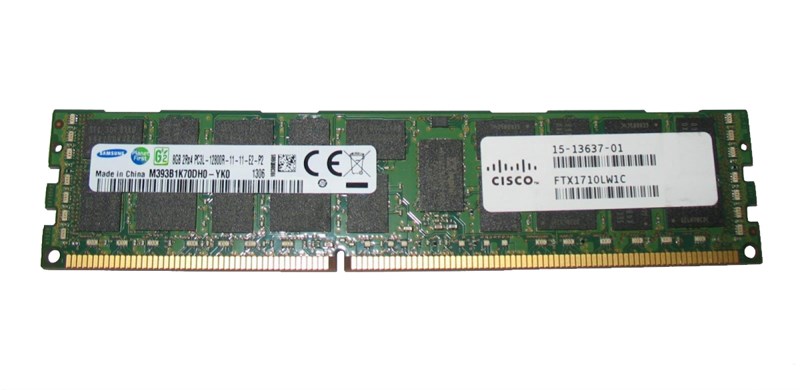 Оперативная память Cisco M393B1K70DH0-YK0 DDRIII 8Gb M393B1K70DH0-YK0 - фото 43162