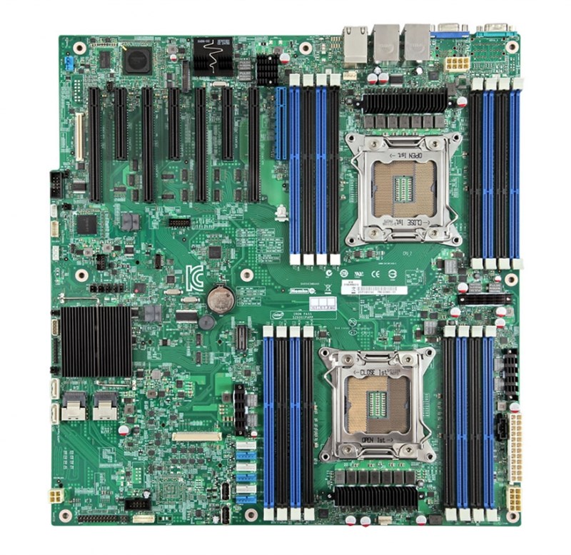 Материнская плата Intel S2600IP4 Socket 2011 S2600IP4 - фото 45662