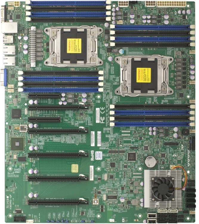 Материнская плата SuperMicro X9DRG-QF Socket 2011 X9DRG-QF - фото 46288