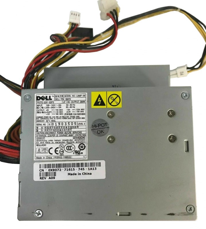 Блок питания Dell L280P-00 280Wt L280P-00 - фото 46785