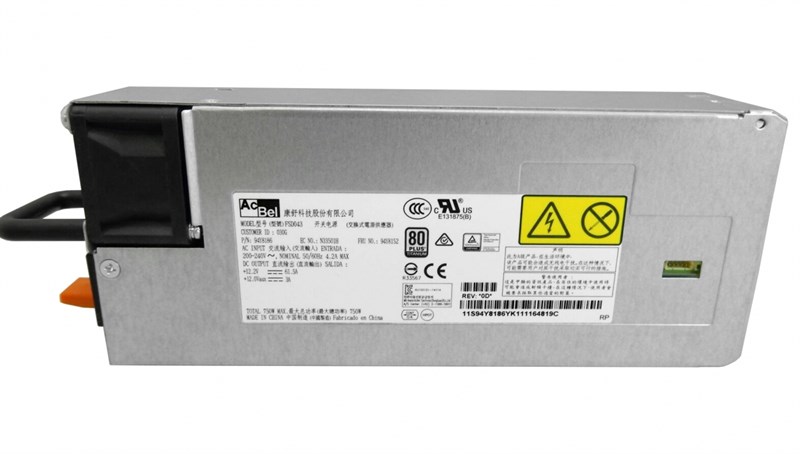 Резервный Блок питания Lenovo 94Y8152 750W 94Y8152 - фото 47433