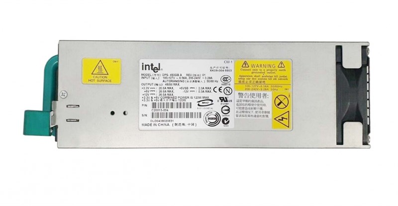 Блок питания Intel DPS-450GB A 450W DPS-450GB A - фото 47604