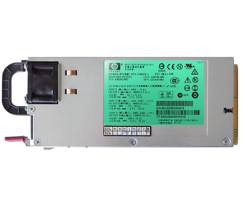 Резервный Блок Питания HP DPS-1200FB A 1200W DPS-1200FB A - фото 48534