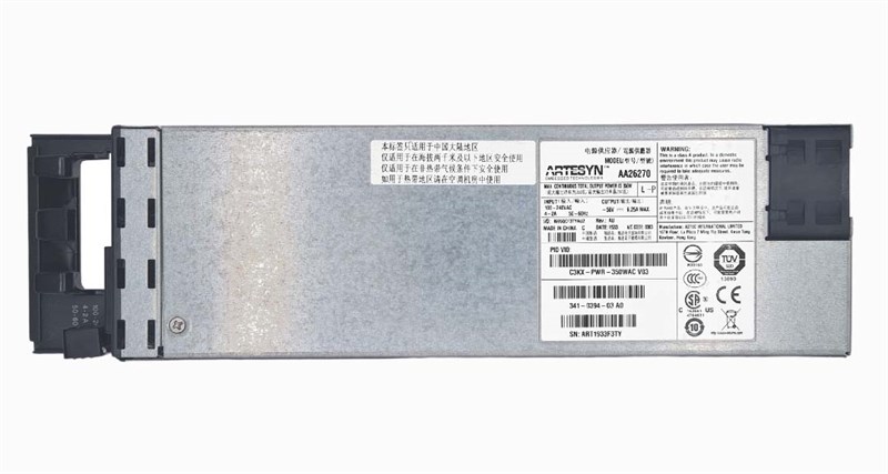 Резервный Блок Питания Cisco C3KX-PWR-350WAC 350W C3KX-PWR-350WAC - фото 48932