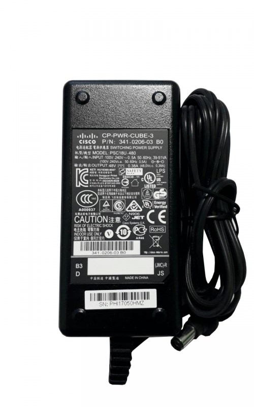 Блок Питания Cisco EADP-18CB 48V 0,38A 18W EADP-18CB - фото 51564