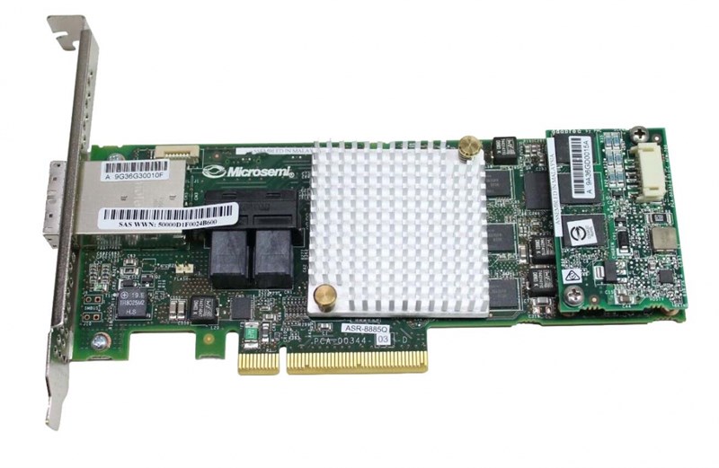 Контроллер Adaptec ASR-8885Q AGP 1Gb ASR-8885Q - фото 51896