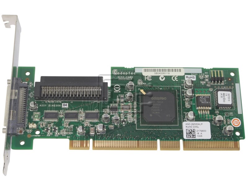 Контроллер Adaptec ASC-29320ALP-R PCI-X ASC-29320ALP-R - фото 52808