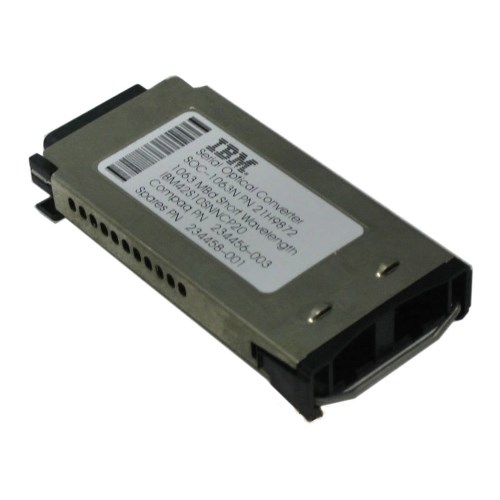 234456-003 Transceiver GBIC IBM [JDS Uniphase] SOC-1063N 1,063Gbps Short Wave 850nm 550m Pluggable FC 234456-003 - фото 7317