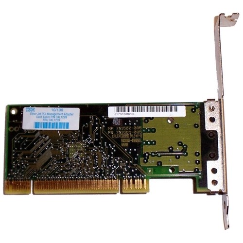 34L1209 Сетевая Карта IBM Etherjet PCI Management Adapter (Intel) Pro/100BTX i82559 100Мбит/сек PCI 34L1209 - фото 8856