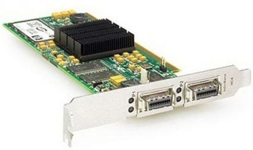 374931-001 Сетевой Адаптер HP NC571C HSTNS-BN08 10Gigabit Dual Port Quad Channel Infiniband Server Adapter 2x10Гбит/сек Fiber Channel HBA LP PCI-E8x 374931-001 - фото 9338