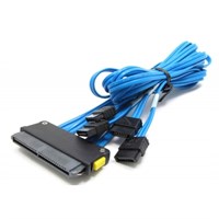 389950-001 Кабель HP 4-port Serial ATA (SATA) signal cable - ML350 G4p only 389950-001