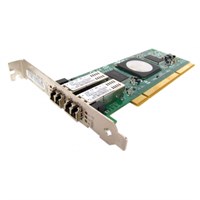 39M6014 Сетевой Адаптер IBM DS4000 (Qlogic) QLA2462-IBMX FC2410401-37 2x4Гбит/сек Dual Port Fiber Channel HBA LP PCI-X 2.0 266Mhz 39M6014