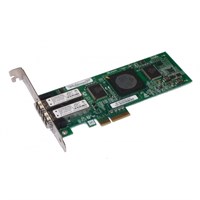 39R6593 Сетевой Адаптер IBM (Qlogic) QLE2462 PX2510401 2x4Гбит/сек Dual Port Fiber Channel HBA LP PCI-E4x 39R6593