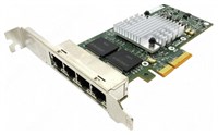 E1G44HT Intel Сетевая карта Intel 10/100/1000M server RJ45 PcIe 4x 4-port Copper E1G44HT