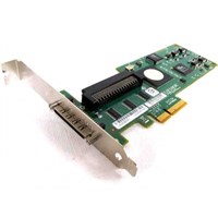 NU947 Контроллер SCSI Dell (LSI Logic) LSI20320IE Int-1x68Pin Ext-VHDCI RAID0/1 UW320SCSI PCI-E4x NU947