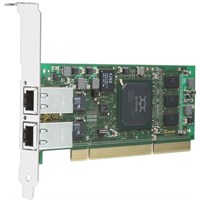 QLA4052C-CK Qlogic Dual-port 1GbE iSCSI / Network-to-64-bit, 133-MHz PCI-X adapter, copper QLA4052C-CK