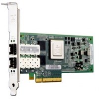 QLE8152-CU-CK Qlogic Dual-port 10GbE-to-PCI Express Converged Network Adapter for use with SFP+ direct attach copper twinax cables QLE8152-CU-CK