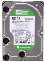 Жесткий диск Western Digital WD7500AADS 750Gb IntelliPower SATAII 3.5" HDD WD7500AADS