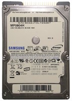 Жесткий диск Samsung MP0804H 80Gb 5400 IDE 2,5" HDD MP0804H