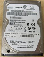 Жесткий диск Seagate 45N7277 500Gb 7200 SATAII 2,5" HDD 45N7277