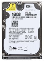 Жесткий Диск Western Digital WD1600BUDT 160Gb SATAII 2,5" HDD WD1600BUDT