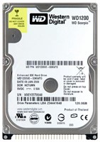 Жесткий диск Western Digital WD1200VE 120Gb 5400 IDE 2,5" HDD WD1200VE