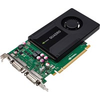 Видеокарта PNY VCQK2000DVI-T 2Gb PCI-E16x GDDR5 VCQK2000DVI-T